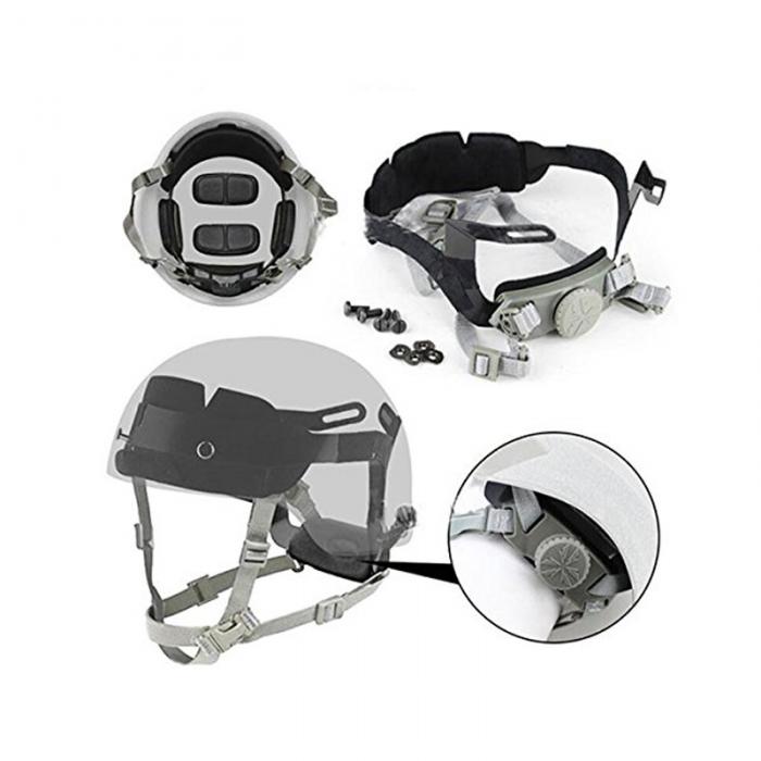 Helmet locking Strap