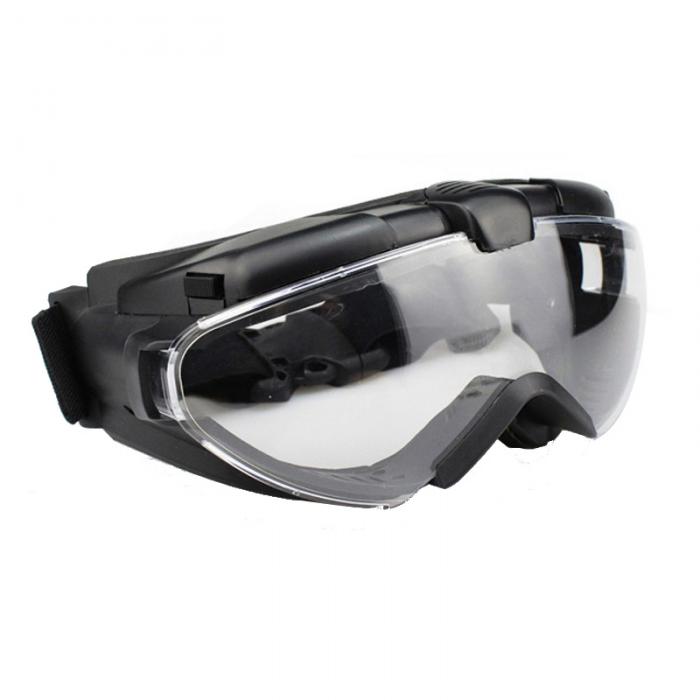 Goggles with Air Filtration Fan