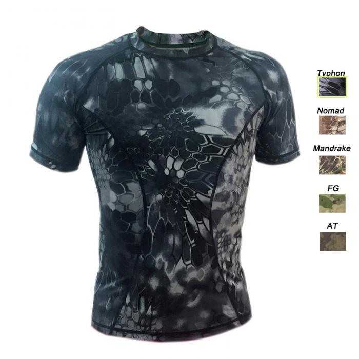 High Elastic Camouflage Shirt