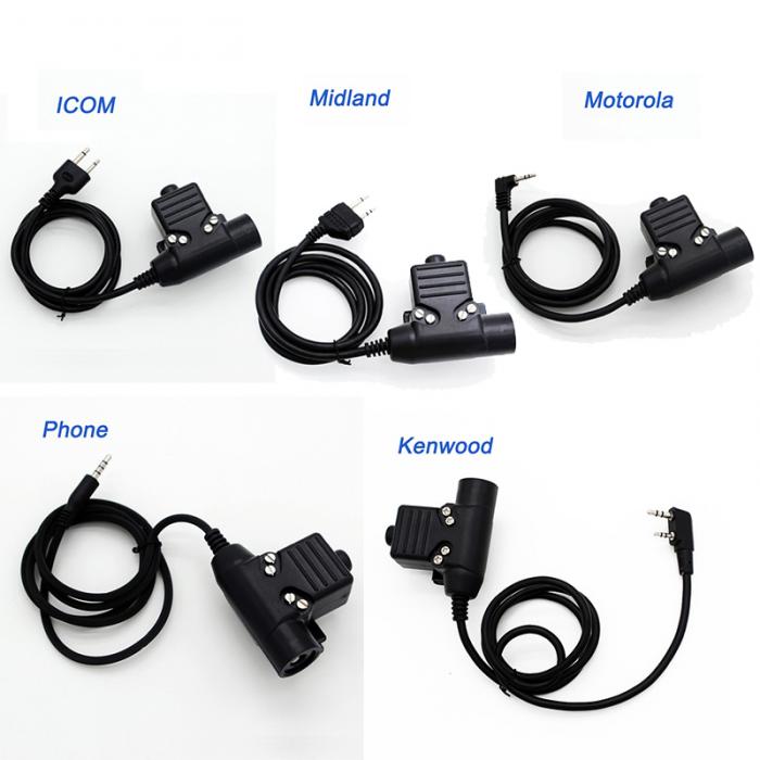 Tactical Headset PTT