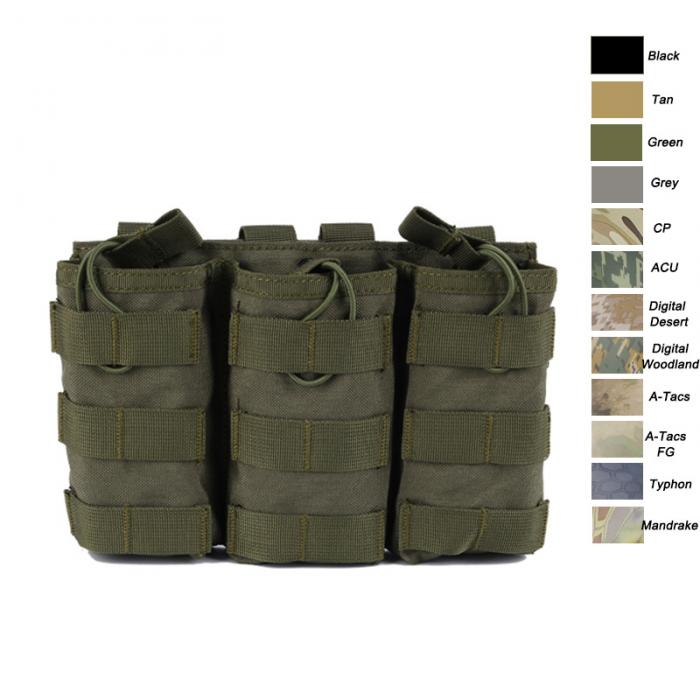 AK M4 Triple Magazine Pouch