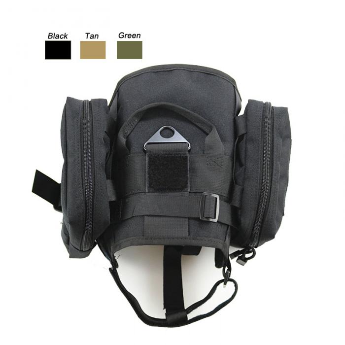 Tactical Dog Vest with Pouches