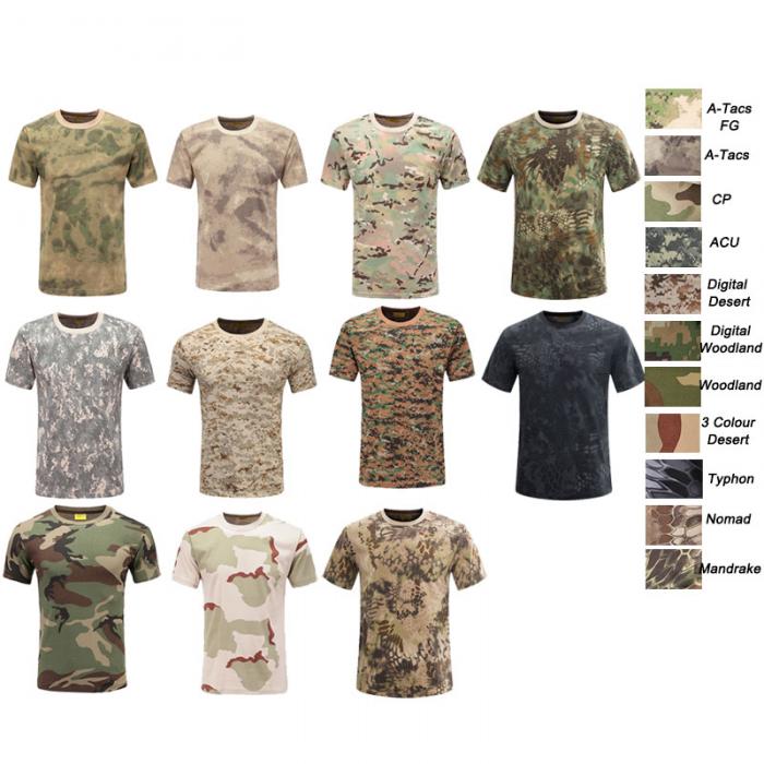 Cotton Camouflage Shirt