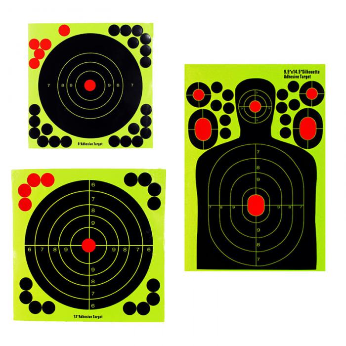 Splatter Reactive Target Sticker