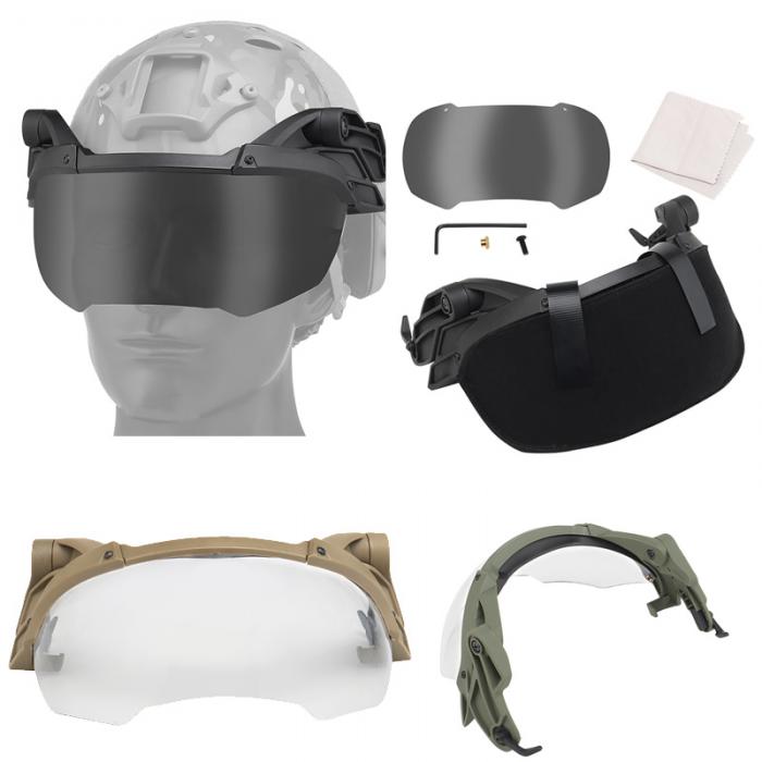 Helmet Rail Mount Goggles