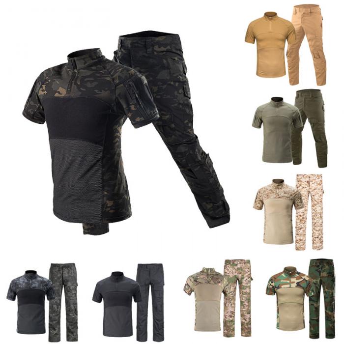 Tactical Camo Shirt Set